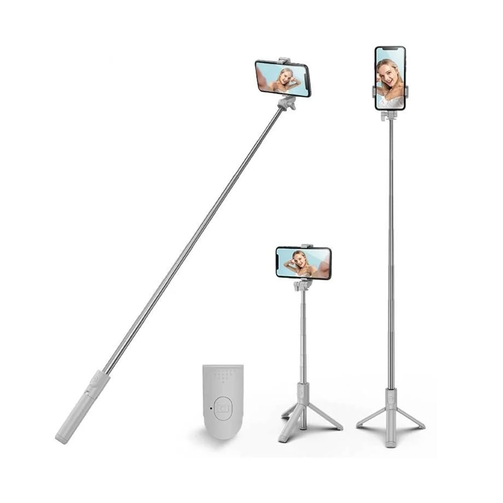 Selfie Stick Tripod,3 in 1 Extendable 360° Rotation Tripod Stand