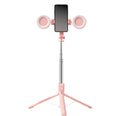 Selfie Stick Tripod with Light and Bluetooth Remote