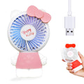 Hello Kitty 2-Pack Handheld Fan with Tabletop Stand