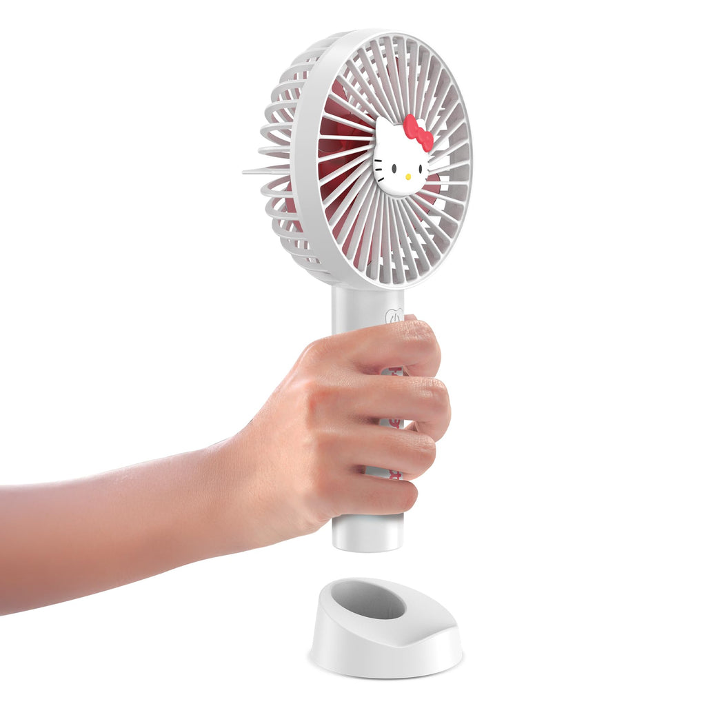 Hello Kitty 2-Pack Handheld Fan with Tabletop Stand