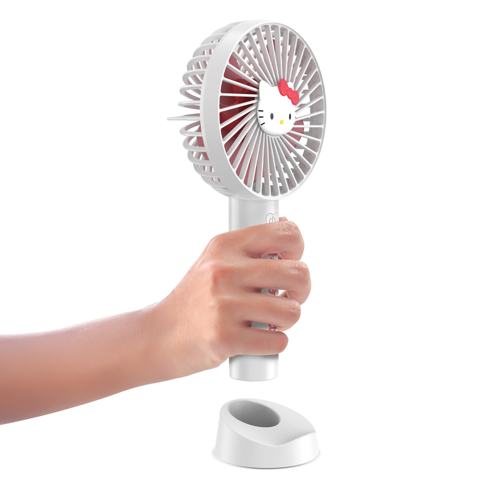 Hello Kitty 2-Pack Handheld Fan with Tabletop Stand