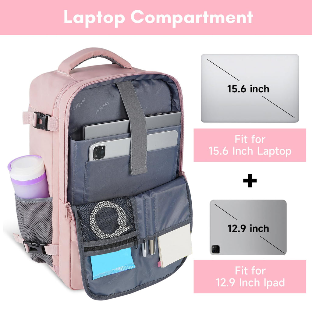 Pink Travel Backpack
