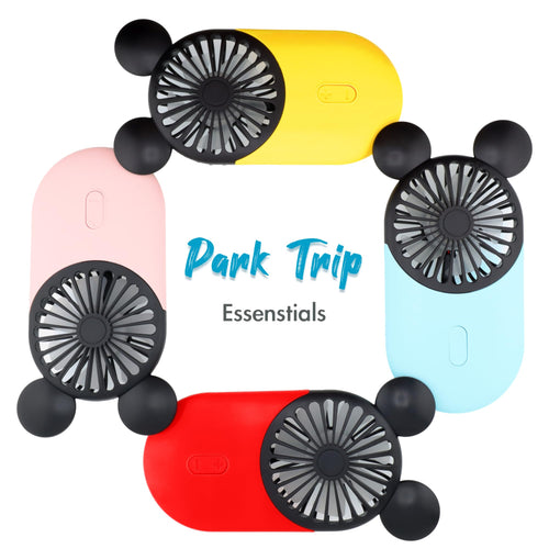 DecoLife Cute Handheld Mini USB Fan