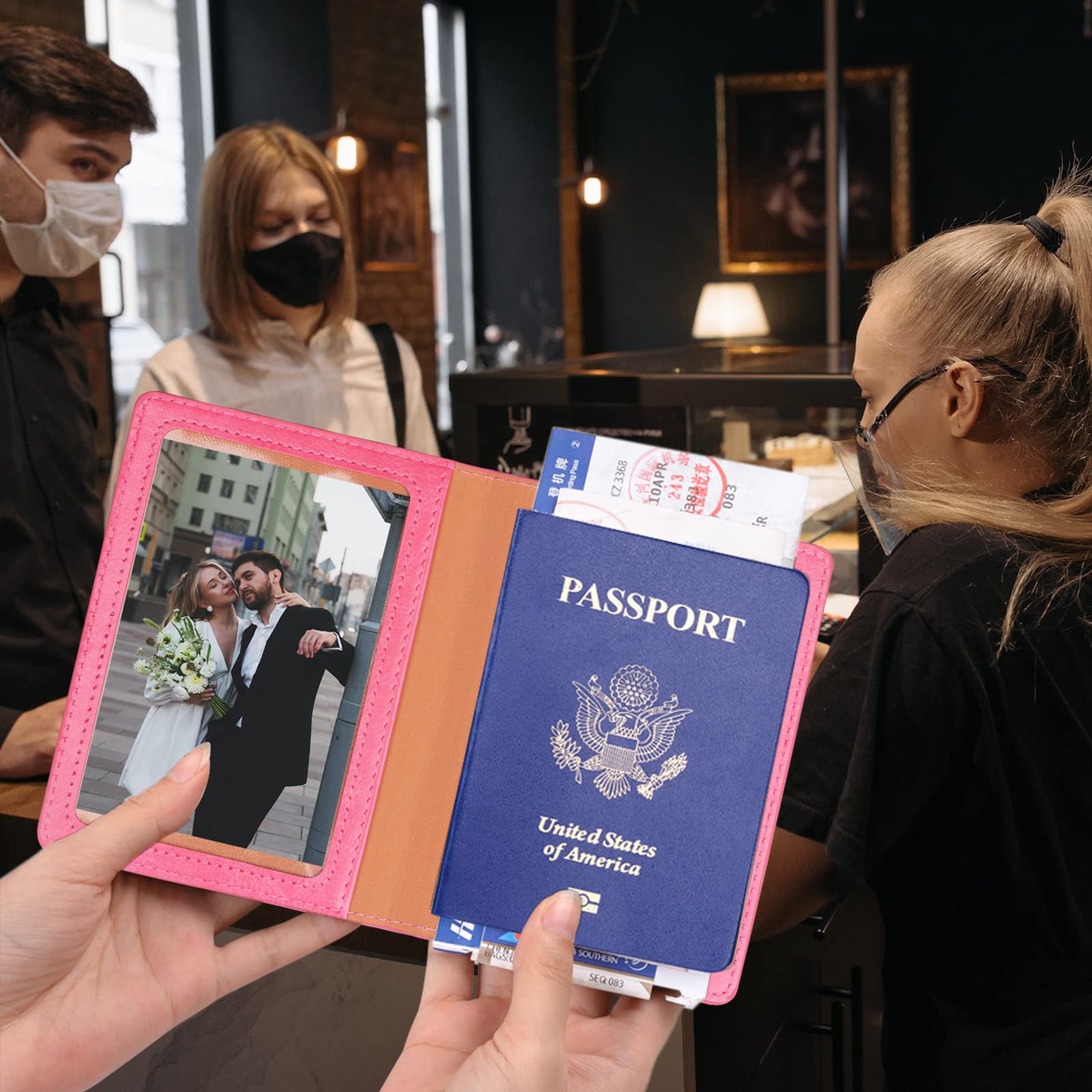 Passport Holder Trave 2 Pcs