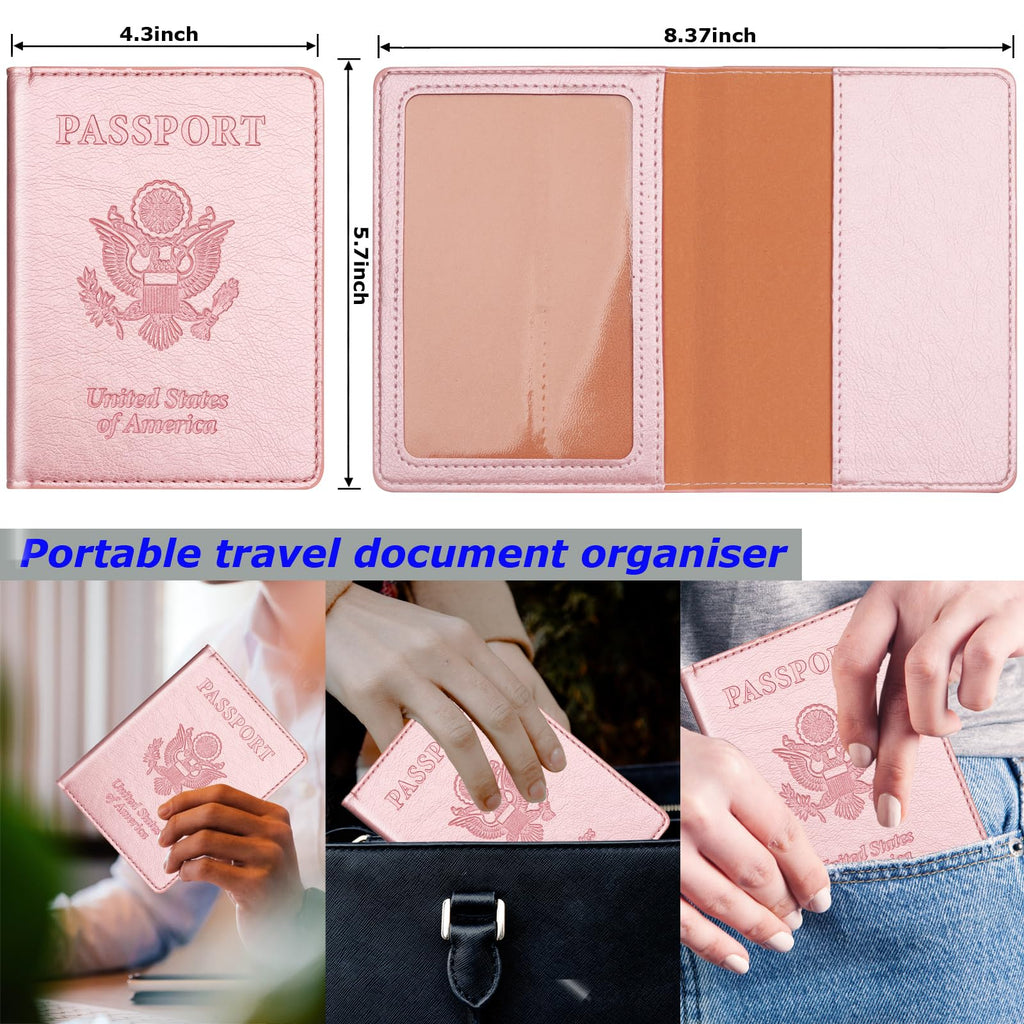 Passport Holder Trave 2Pcs